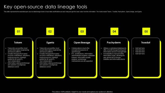 Data Lineage Implementation Key Open Source Data Lineage Tools Download PDF