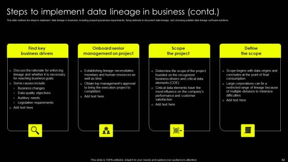 Data Lineage Implementation Ppt PowerPoint Presentation Complete Deck With Slides Slide62