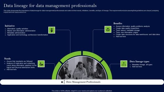 Data Lineage Methods Data Lineage For Data Management Professionals Pictures PDF