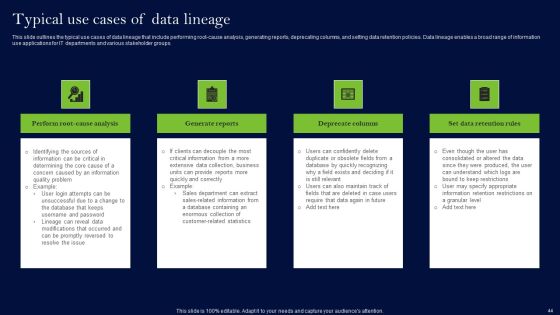 Data Lineage Methods Ppt PowerPoint Presentation Complete Deck With Slides Slide43