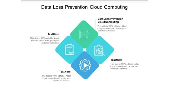 Data Loss Prevention Cloud Computing Ppt PowerPoint Presentation Show Graphics Cpb