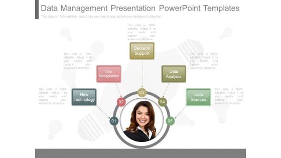 Data Management Presentation Powerpoint Templates