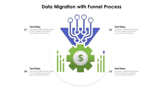 Data Migration With Funnel Process Ppt PowerPoint Presentation Styles Outfit PDF