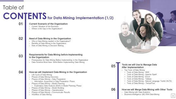Data Mining Implementation Ppt PowerPoint Presentation Complete Deck With Slides Slide03