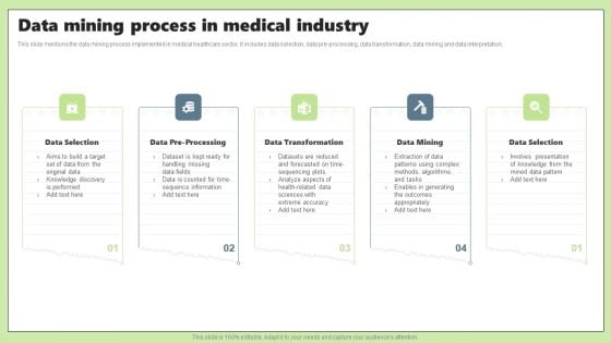 Data Mining Process In Medical Industry Ppt PowerPoint Presentation Portfolio Guide PDF Data Mining Process In Medical Industry Ppt PowerPoint Presentation Portfolio Guide PDF