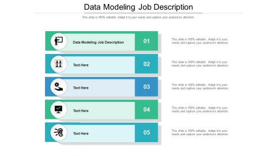 Data Modeling Job Description Ppt PowerPoint Presentation File Vector Cpb Pdf