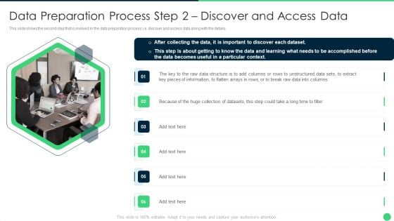 Data Preparation Process Step 2 Discover And Access Data Topics PDF