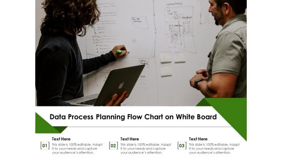 Data Process Planning Flow Chart On White Board Ppt PowerPoint Presentation Professional Aids PDF