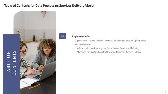 Data Processing Services Delivery Model Ppt PowerPoint Presentation Complete Deck With Slides
