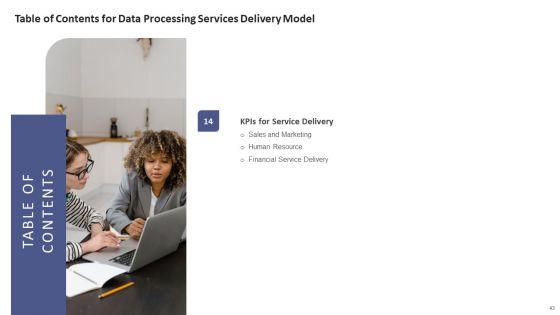 Data Processing Services Delivery Model Ppt PowerPoint Presentation Complete Deck With Slides
