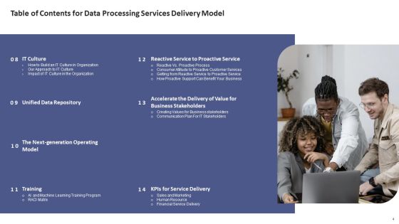 Data Processing Services Delivery Model Ppt PowerPoint Presentation Complete Deck With Slides Slide04