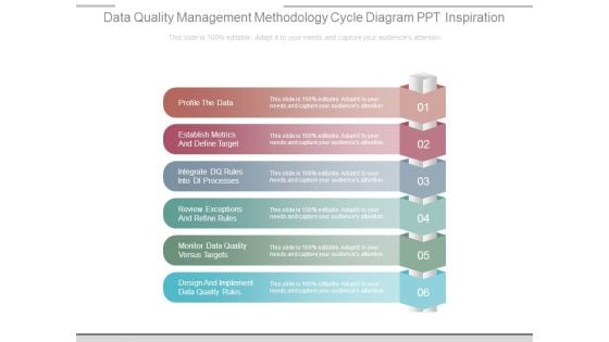 Data Quality Management Methodology Cycle Diagram Ppt Inspiration Data Quality Management Methodology Cycle Diagram Ppt Inspiration