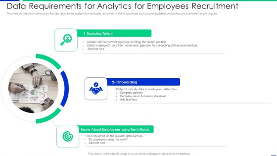 Data Requirements For Analytics For Employees Recruitment Professional PDF