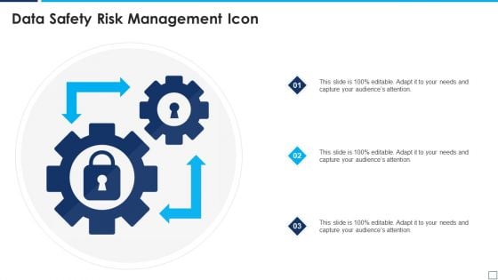 Data Safety Risk Management Icon Microsoft PDF