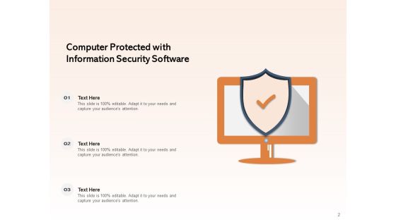 Data Safety Symbol Information Security Gear Ppt PowerPoint Presentation Complete Deck Slide02