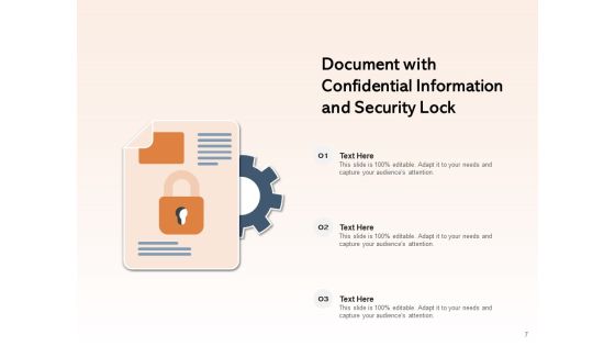 Data Safety Symbol Information Security Gear Ppt PowerPoint Presentation Complete Deck Slide07