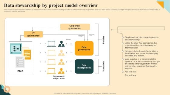 Data Stewardship By Project Model Overview Structure PDF