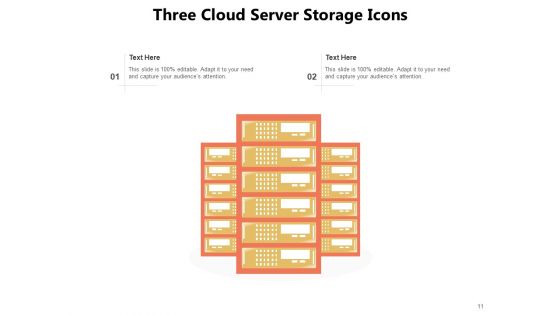 Data Storage Icon Technology Cloud Server Ppt PowerPoint Presentation Complete Deck