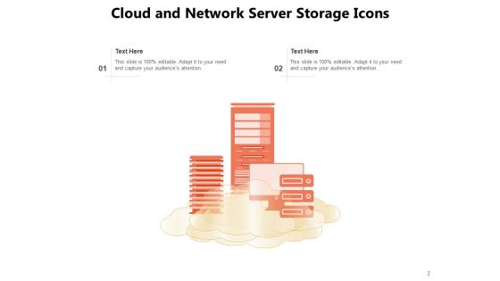 Data Storage Icon Technology Cloud Server Ppt PowerPoint Presentation Complete Deck