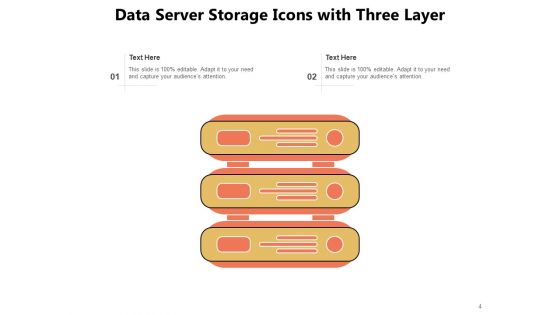 Data Storage Icon Technology Cloud Server Ppt PowerPoint Presentation Complete Deck