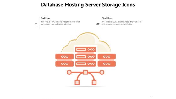 Data Storage Icon Technology Cloud Server Ppt PowerPoint Presentation Complete Deck