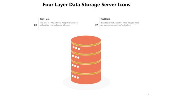 Data Storage Icon Technology Cloud Server Ppt PowerPoint Presentation Complete Deck