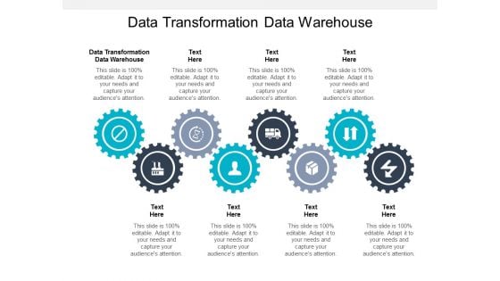 Data Transformation Data Warehouse Ppt PowerPoint Presentation Model Graphics Download Cpb