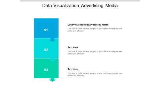 Data Visualization Advertising Media Ppt PowerPoint Presentation Visual Aids Outline Cpb