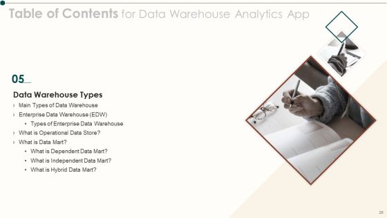 Data Warehouse Analytics App Ppt PowerPoint Presentation Complete Deck With Slides Slide26