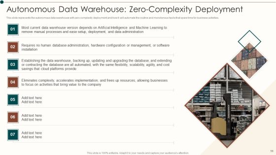 Data Warehouse Analytics App Ppt PowerPoint Presentation Complete Deck With Slides Slide56