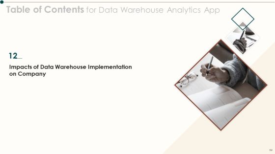 Data Warehouse Analytics App Ppt PowerPoint Presentation Complete Deck With Slides Slide64