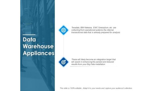 Data Warehouse Appliances Ppt PowerPoint Presentation Pictures Images Data Warehouse Appliances Ppt PowerPoint Presentation Pictures Images