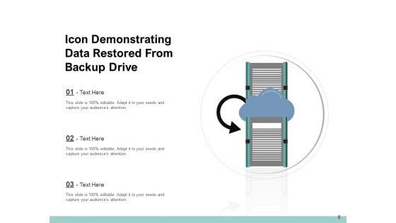 Database Back Up Icon Sync Sign Device Storage Ppt PowerPoint Presentation Complete Deck