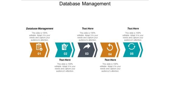 Database Management Ppt PowerPoint Presentation Icon Styles Cpb