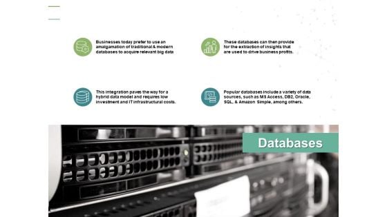 Databases Gears Storage Ppt PowerPoint Presentation Gallery Topics
