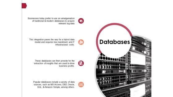 Databases Ppt PowerPoint Presentation Show Graphics Pictures