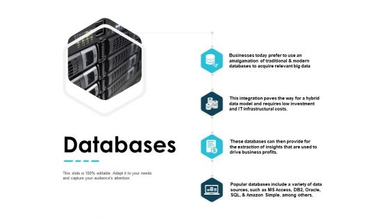 Databases Technology Marketing Ppt PowerPoint Presentation Inspiration Objects Databases Technology Marketing Ppt PowerPoint Presentation Inspiration Objects
