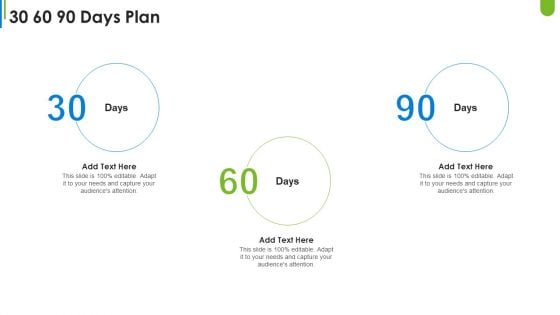 Dave Mcclure Capital Raising 30 60 90 Days Plan Portrait PDF