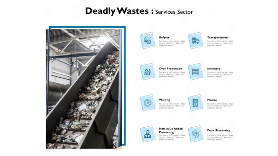 deadly wastes services sector ppt powerpoint presentation influencers