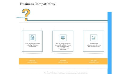 Deal Assessment Audit Process Business Compatibility Pictures PDF