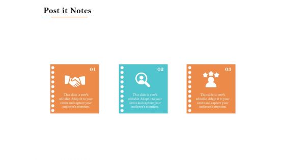 Deal Assessment Post It Notes Ppt Inspiration Picture PDF