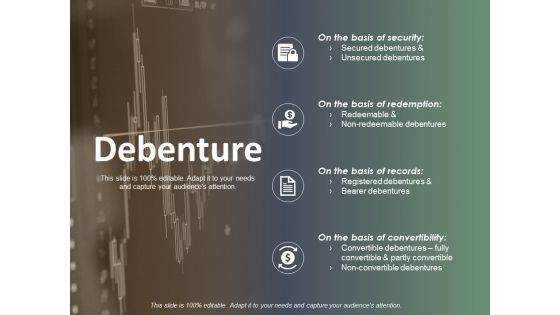 Debenture Business Management Ppt Powerpoint Presentation Icon Visual Aids