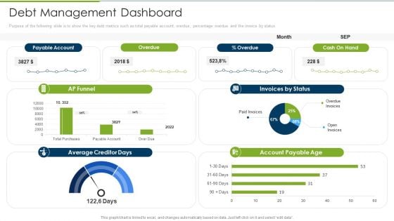 Debt Collection Improvement Plan Debt Management Dashboard Download PDF