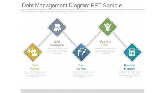 Debt Management Diagram Ppt Sample