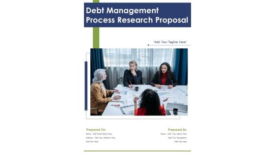 Debt Management Process Research Proposal Example Document Report Doc Pdf Ppt