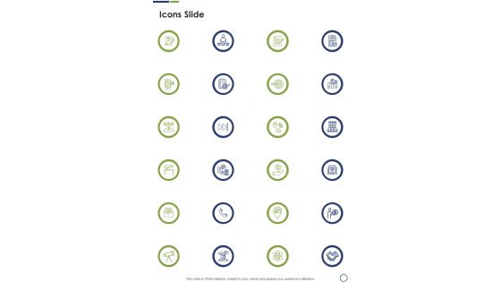 Debt Management Process Research Proposal Icons Slide One Pager Sample Example Document