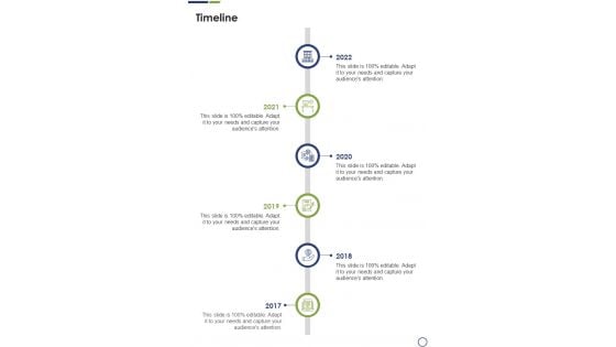 Debt Management Process Research Proposal Timeline One Pager Sample Example Document