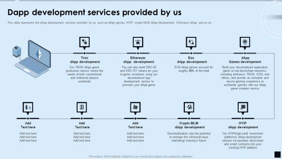 Decentralized Applications IT Dapp Development Services Provided By Us Rules PDF