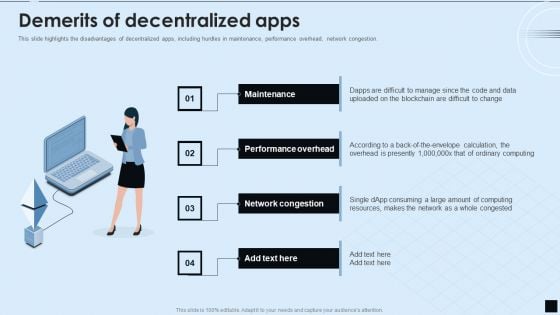 Decentralized Applications IT Demerits Of Decentralized Apps Download PDF