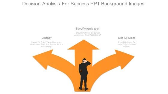 Decision Analysis For Success Ppt Background Images